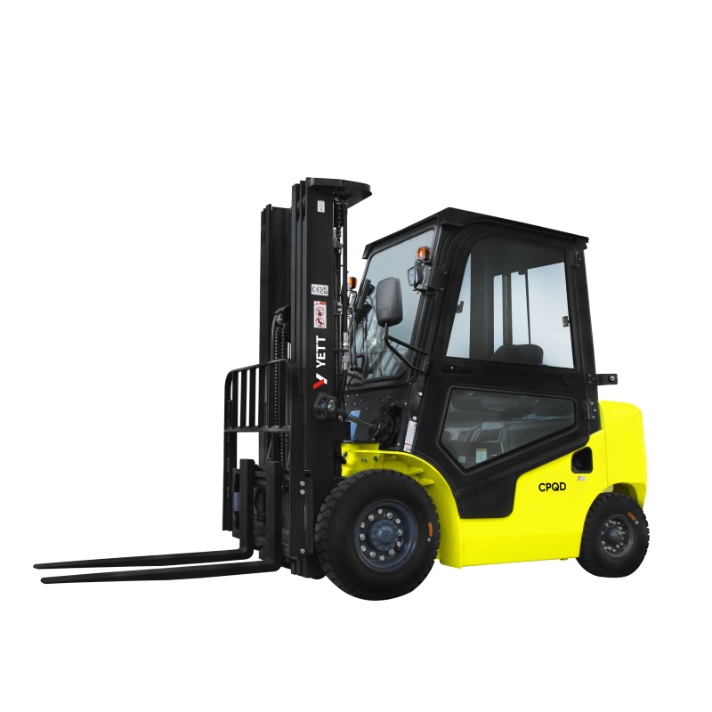 Бензиновый погрузчик с кабиной YETT CPQD25-RCK2-M400-3W-K - 1