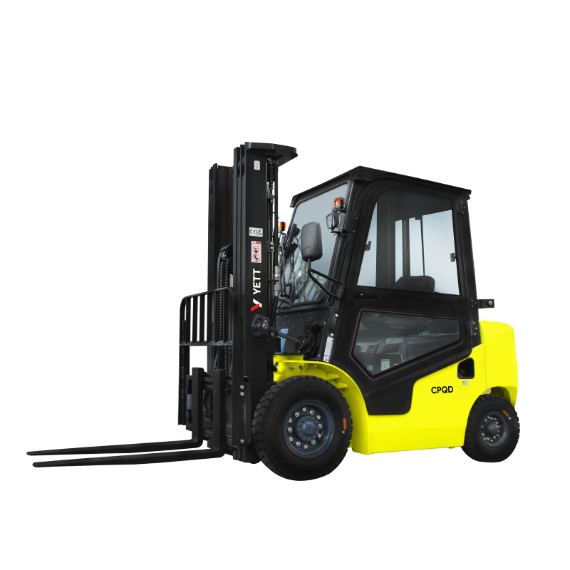 Бензиновый погрузчик с кабиной YETT CPQD25-RCK2-M400-3W-K - 2