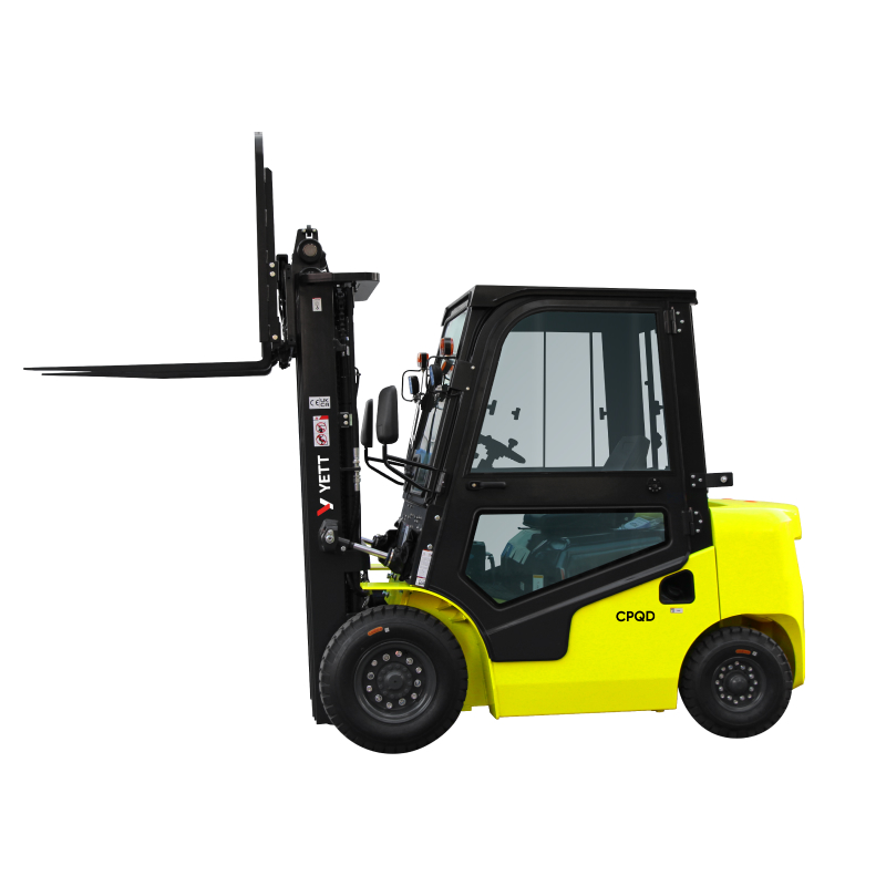 Бензиновый погрузчик с кабиной YETT CPQD25-RCK2-M400-3W-K - 3